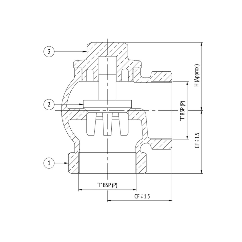 Bronze Angle Check Valve PN 16 Newzel Industries bronze-angle-check-valve-pn-16-newzel-industries