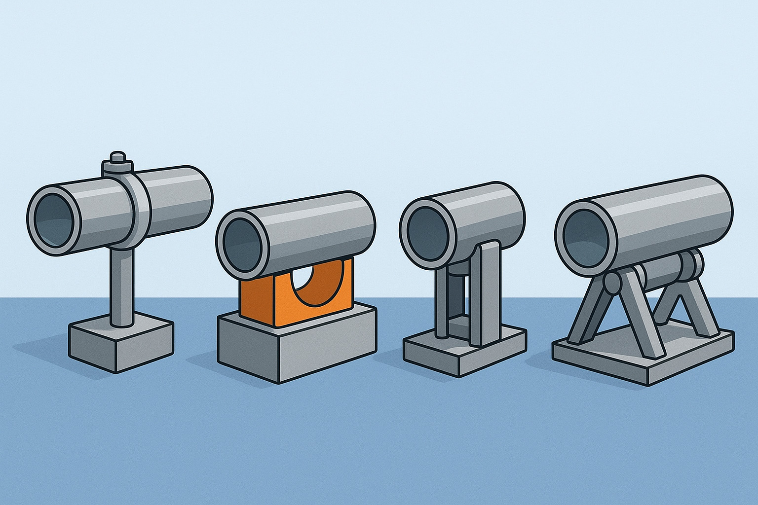 Understanding the Various Types of Pipe Supports in Oil and Gas