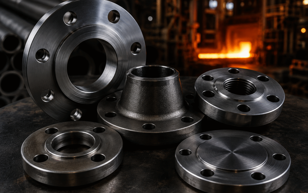Carbon Steel Flanges: Grades, Types and ASTM Specifications Complete Technical Guide