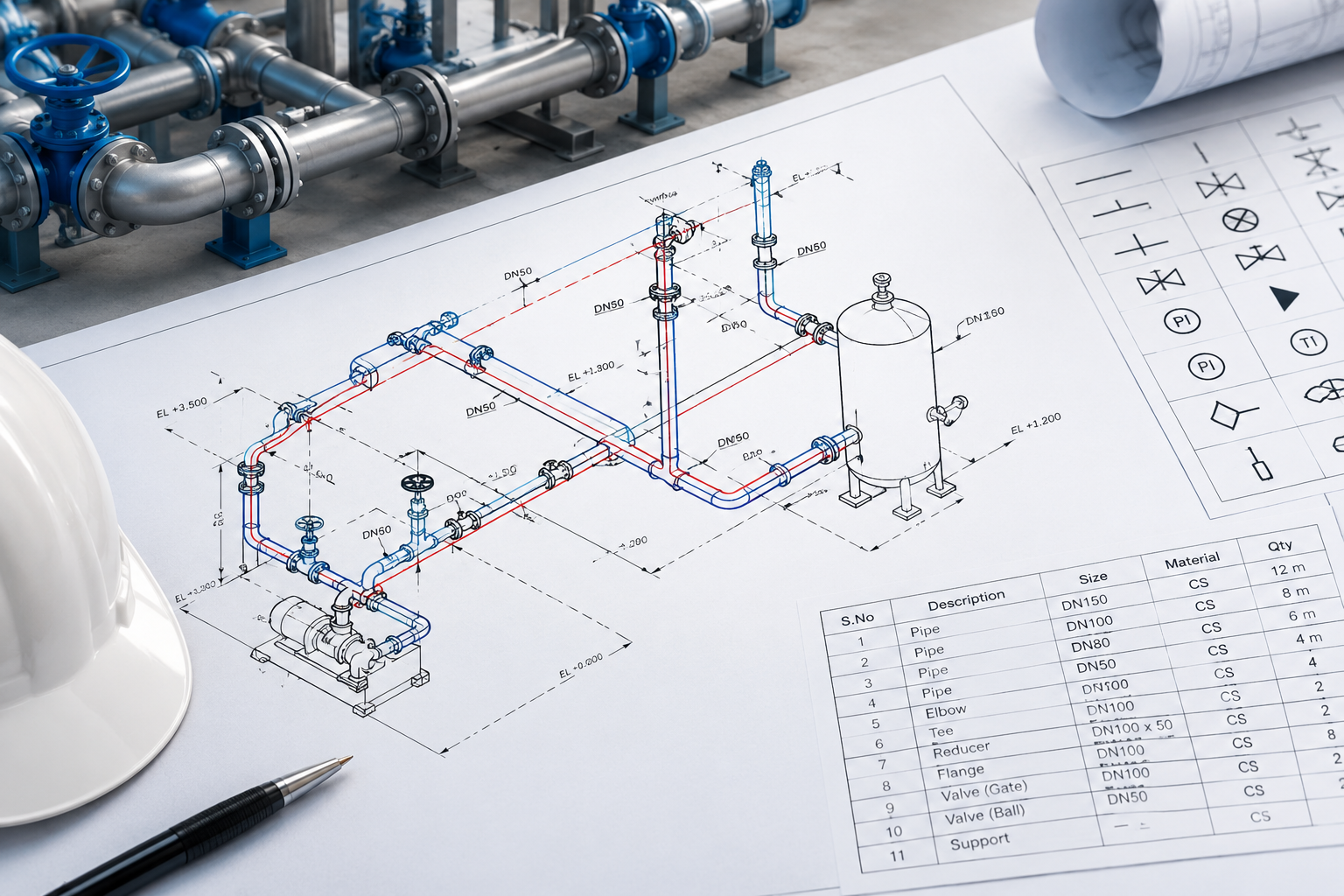 What Is a Piping Isometric Drawing?